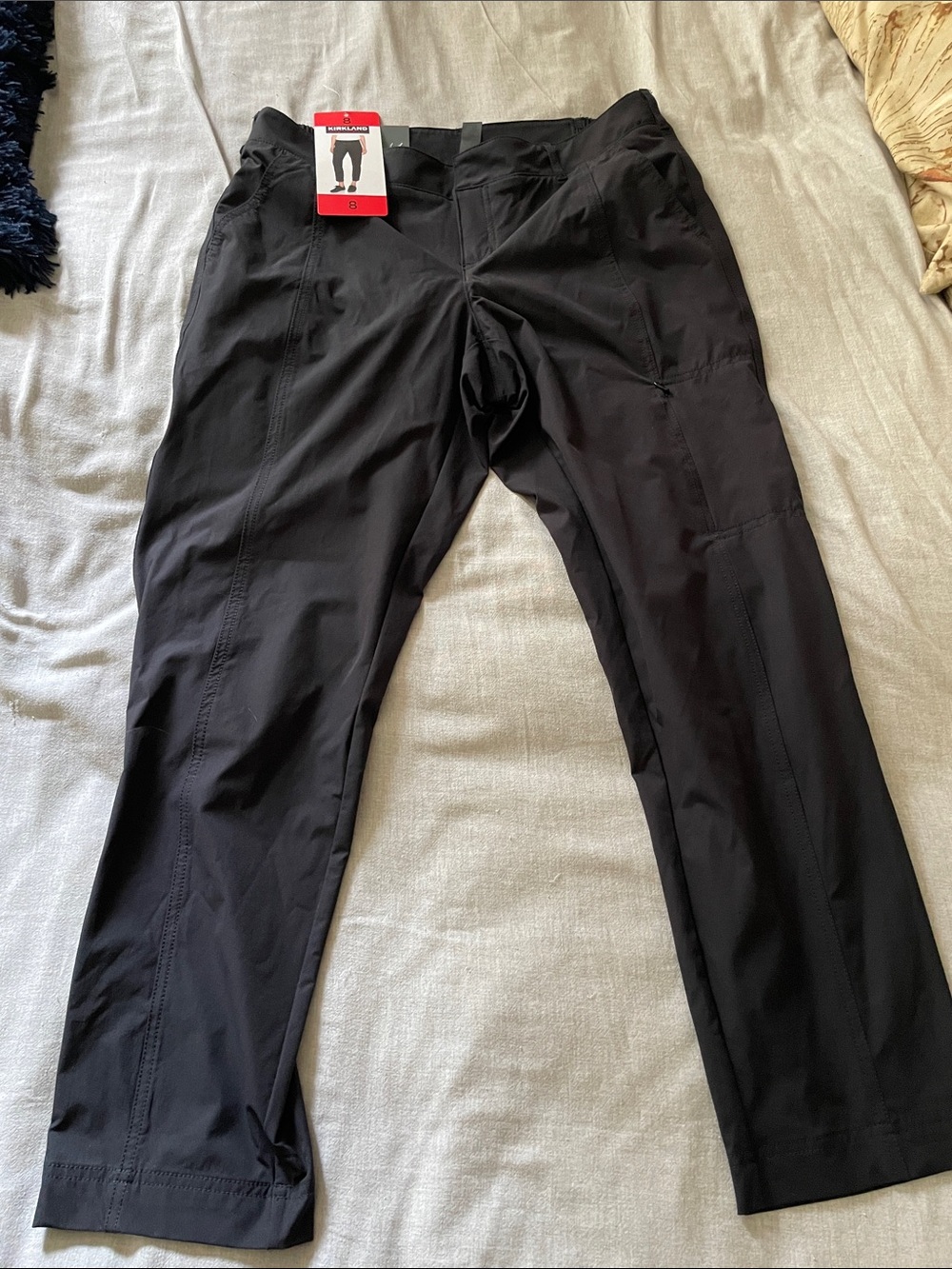 Kirkland Signature Women's Straight Leg Performance Pants in Black
